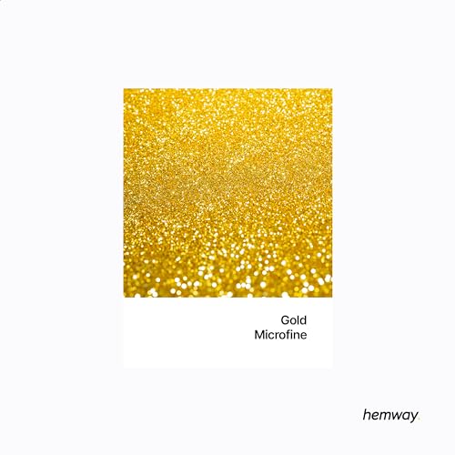 Resin Glitter Gold 100g Microfine Polyurethane & Epoxy Glitter (3.5274 Ounce)