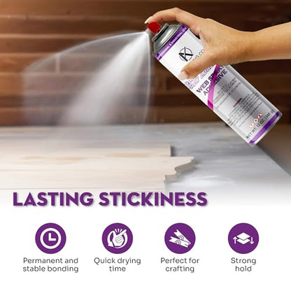 Professional Quality General Multipurpose Spray Adhesive (12 Ounce)