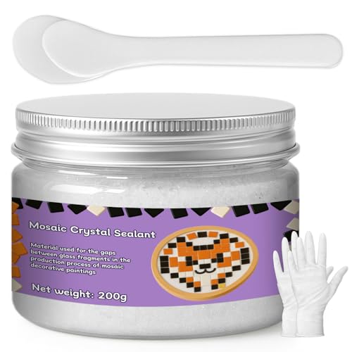 200g Mosaic Crystal Grout for Crafts