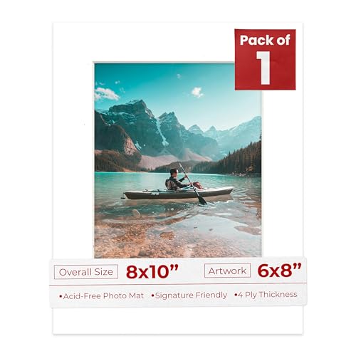 6x8 Mat for 8x10 Frame