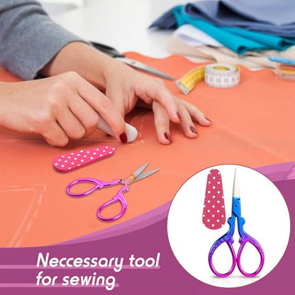 4 Pcs Small Embroidery Scissors (4 Count)