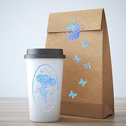 24 Sheets Holographic Sticker Paper (24 Count)