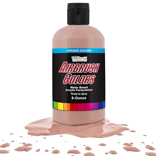Opaque Light Tan Acrylic Airbrush Paint (8 Ounce)