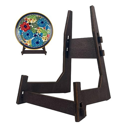 10 Inch Wooden Plate Display Stands