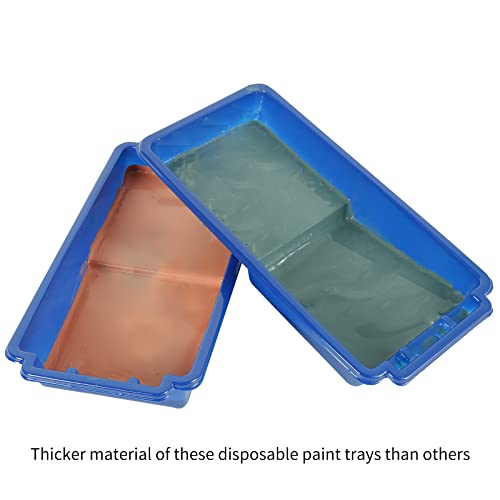 4 Inch Paint Tray with Liners 12 (12 Count)