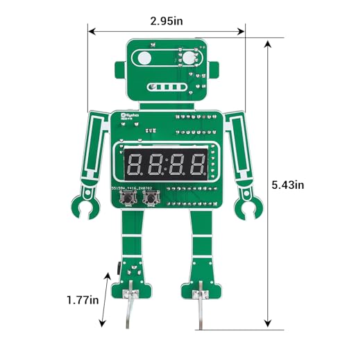 4 Digit DIY Digital Clock Kit