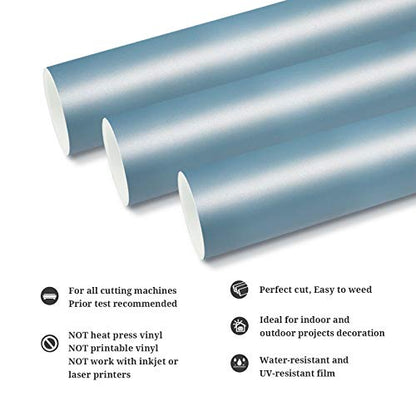 Permanent Adhesive Vinyl 12" x 10ft (10 Foot)