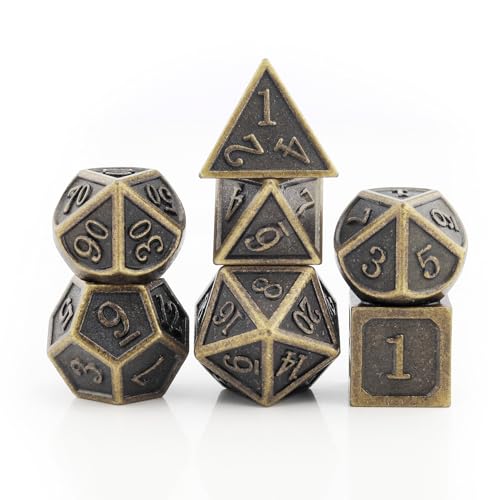 Metal DND Dice Set