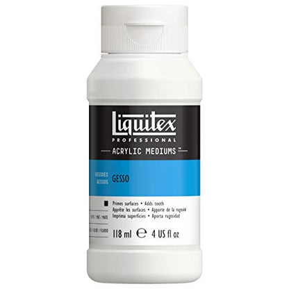 Professional Gesso Surface Prep Medium (4 Fl Oz)