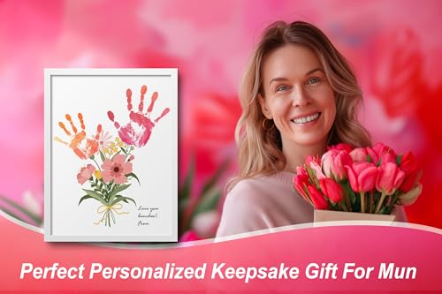 Flower Bouquet Handprint Art Craft DIY Kit