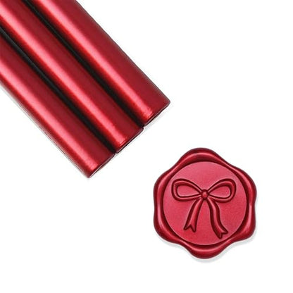 Mailable Glue Gun Sealing Wax Sticks for Wax Seal Stamp (8 Count)