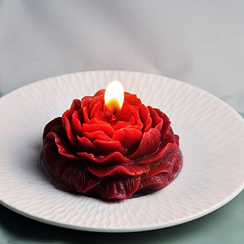 Peony Rose 3D Flower Resin Cake Mold