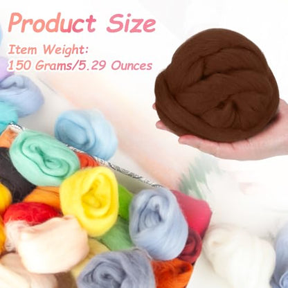 Wool Roving Yarn (5.3 Ounce)