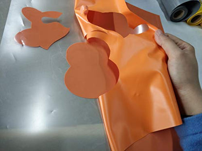 Orange Heat Transfer Vinyl HTV Rolls (8 Foot)