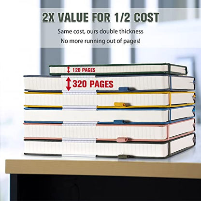 5 Pack College Ruled Notebook Bulk (5 Count)