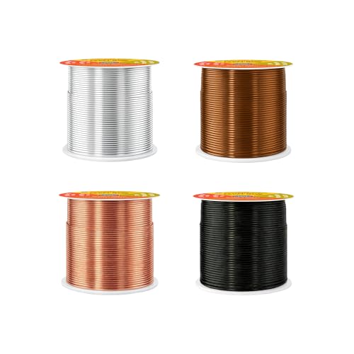 20 Gauge Neutral Combo Anodized Aluminum Craft Wire (400 Foot)