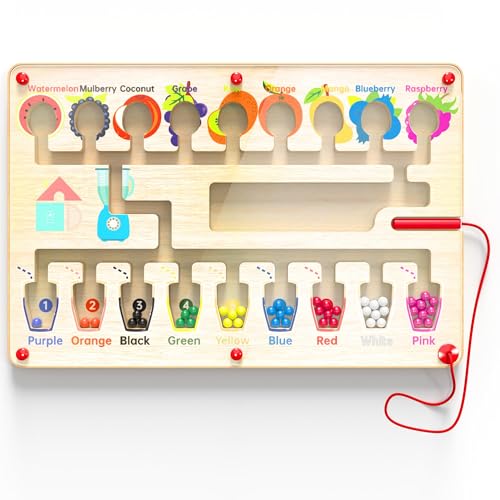 Magnetic Maze Board for Kids Age 3