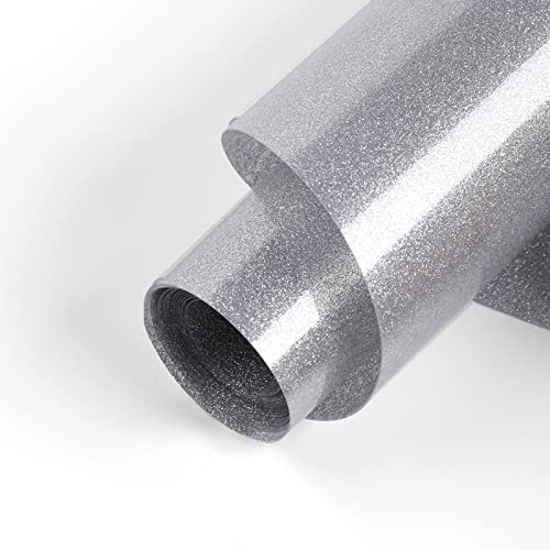 Silver Glitter Heat Transfer Vinyl