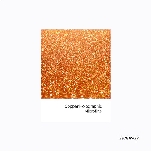 Resin Glitter Copper Holographic 100g Microfine (3.5274 Ounce)