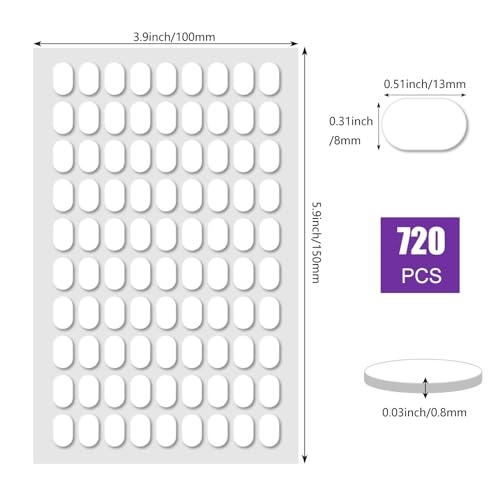 720 Pcs Sticky Tack Poster Stickers (720 Count)