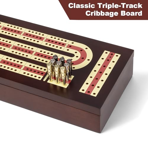 Cribbage Board Game Set
