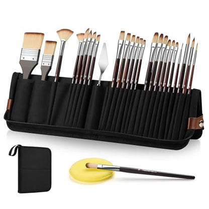 26pcs Paint Brush Set