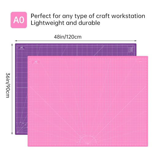 Thickened 36 x 48 Inch Self Healing Sewing Cutting Mat
