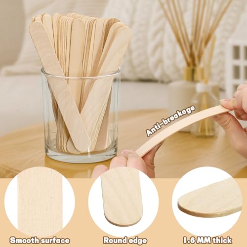 200PCS Popsicle Sticks for Craft (200 Count)