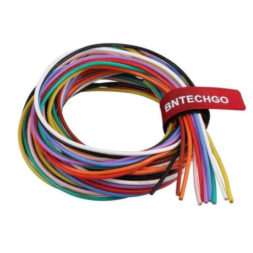 18 AWG Silicone Wire Kit 10 Color Each 10ft Stranded Tinned Copper