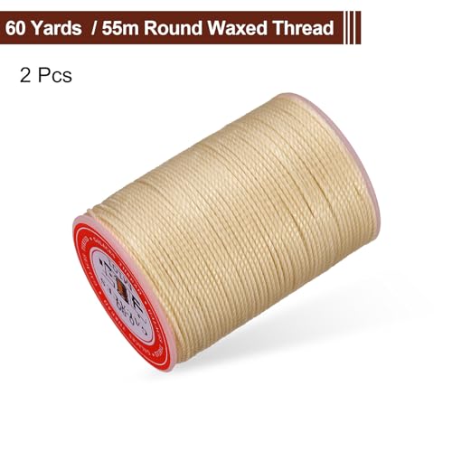 Round Leather Sewing Waxed Thread