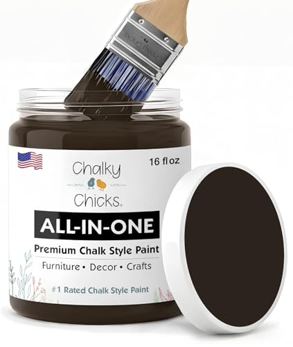 Lava Cake 16 Fl Oz Chalk Paint for Furniture All in One