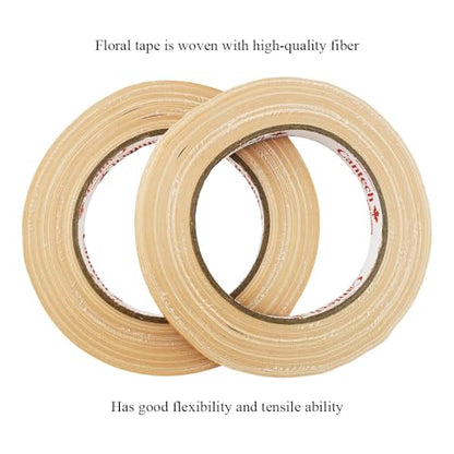 Light Brown 0.5Inch Wide Floral Tape (200 Foot)