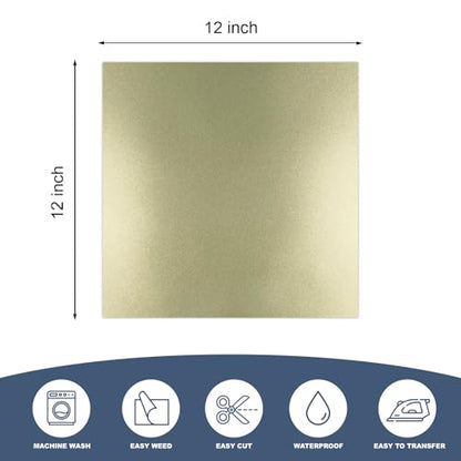 12" x 12" HTV Heat Transfer Vinyl