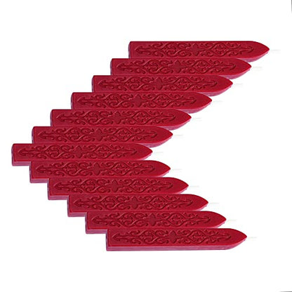12Pcs Sealing Wax Sticks with Wicks for Wax Seal Stamp (12 Count)