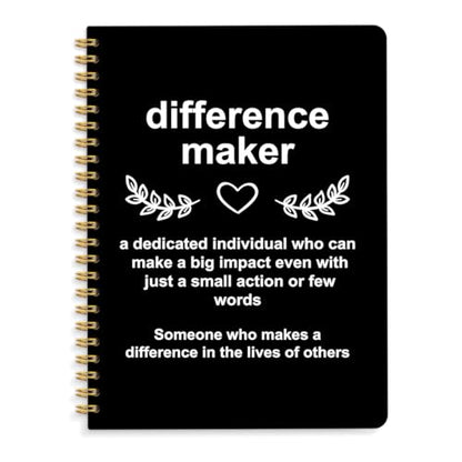 Difference Maker Gift Notebook Journal