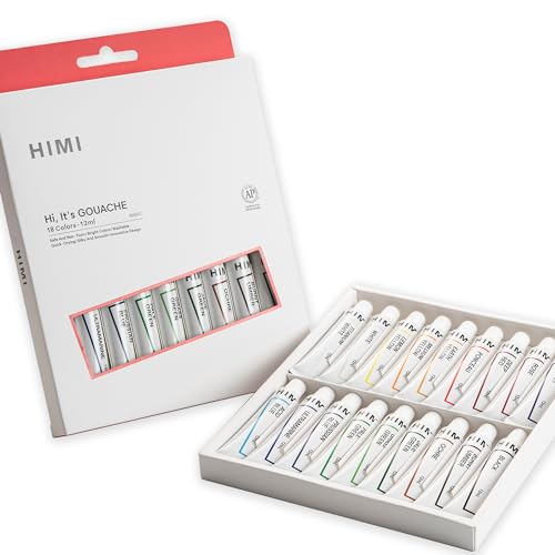 Gouache Paint Tube Set