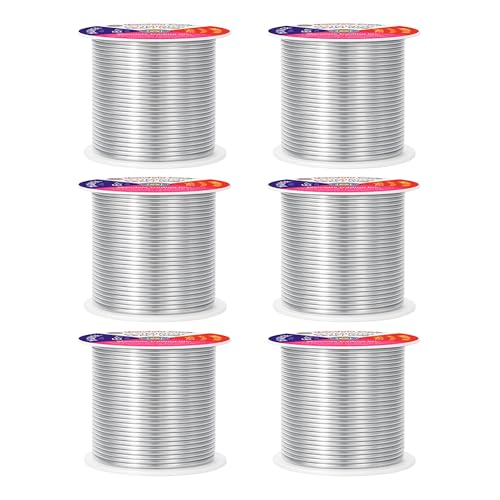 16 Gauge Silver Tone Combo Anodized Aluminum Craft Wire (390 Foot)
