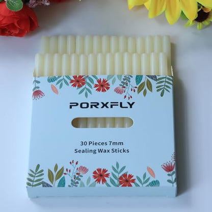 30 Pieces 7mm Sealing Wax Sticks for Glue Gun