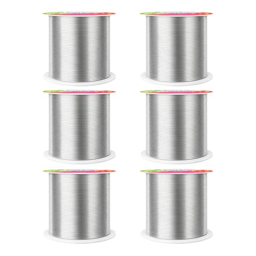 22 Gauge Silver Tone Combo Anodized Aluminum Craft Wire (450 Foot)
