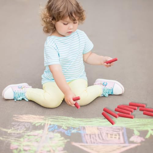 20 Pcs Sidewalk Chalks for Kids Non Toxic Jumbo Chalk for Party Gift Outdoor Art Classroom Play Painting (20 Count)