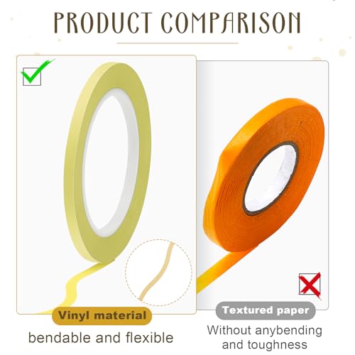 5 Rolls Fine Line Vinyl Tape (5 Count)
