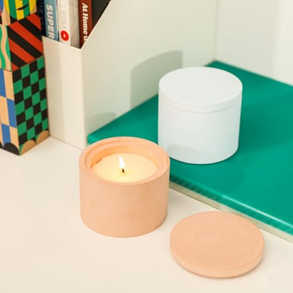 Simple Style Candle Vessels Silicone Mold