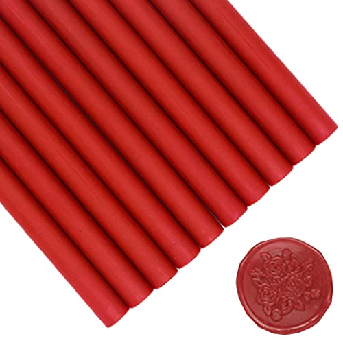 Red Wax Sealing Sticks (4.4092 Ounce)