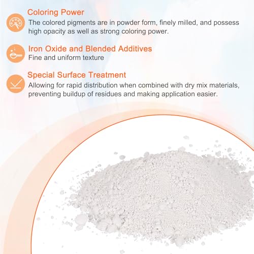 Iron Oxide Powder Concrete Pigment 325 Mesh 3.5oz (28.2 Ounce)