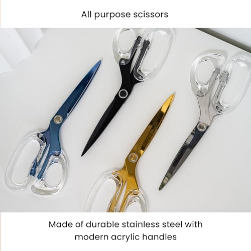9” Stainless Steel Acrylic Scissors