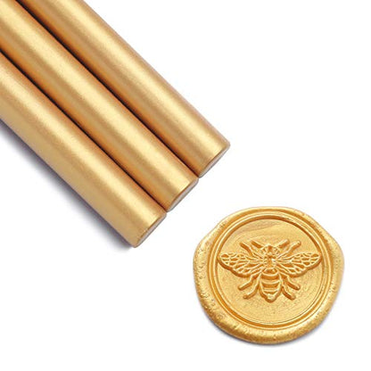 Mailable Glue Gun Sealing Wax Sticks for Wax Seal Stamp (8 Count)