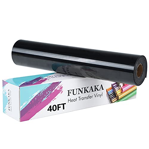 Black Heat Transfer Vinyl Rolls