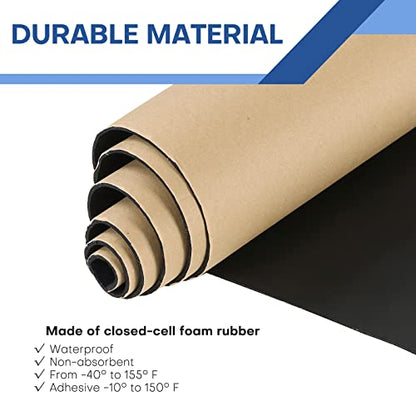 Sponge Neoprene Roll with Adhesive