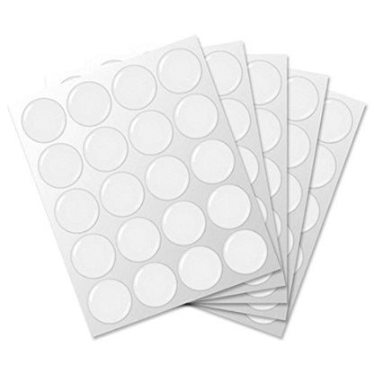 Epoxy Resin Dome Stickers (100 Count)