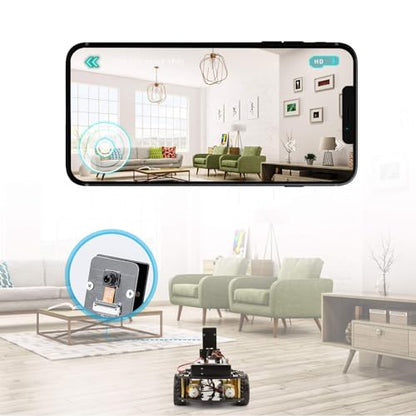 UNO R3 Smart Robot Car Kit V4 for Arduino Robotics for Kids Ages 8